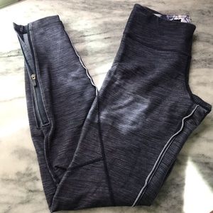Lululemon Zipper Yoga Pants